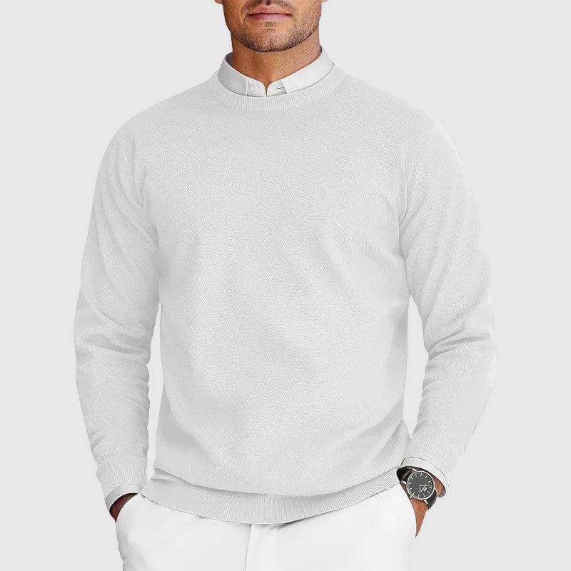 Thorne™ - CASUAL MEN'S CREW NECK SWEATER WITH RELAXED FIT