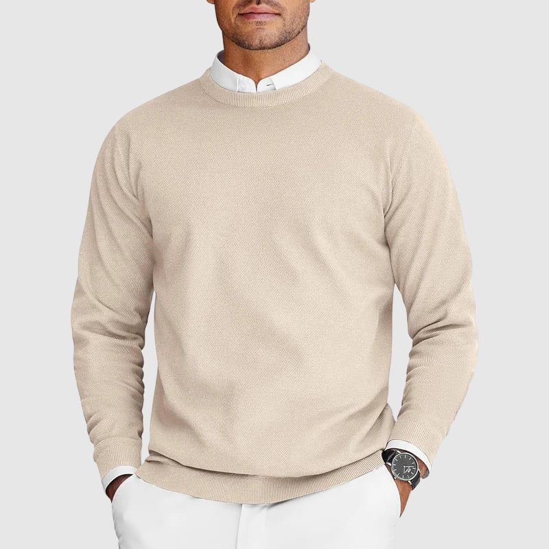Thorne™ - CASUAL MEN'S CREW NECK SWEATER WITH RELAXED FIT