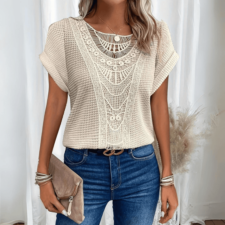 Karin™ - ELEGANT IBIZA-STYLE BLOUSE