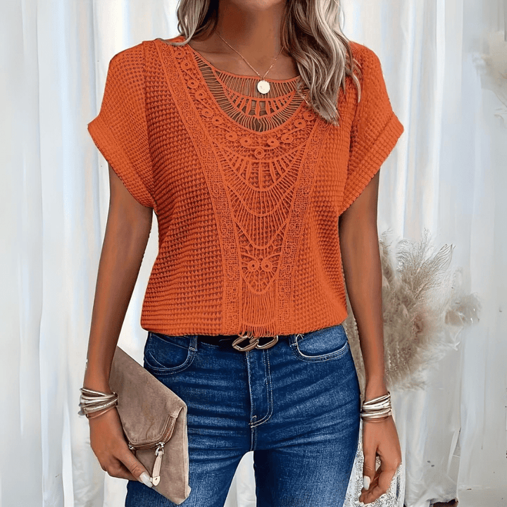 Karin™ - ELEGANT IBIZA-STYLE BLOUSE