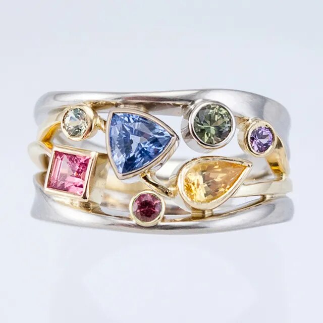 Adrienne™ - VINTAGE INSPIRED RING WITH SPARKLING ZIRKONIA