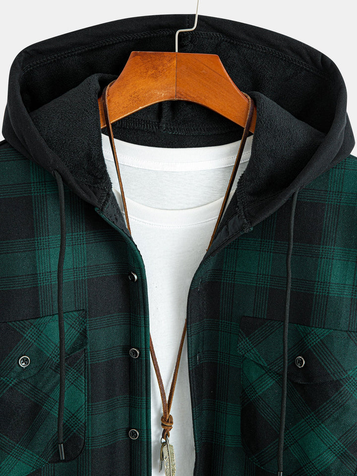 Briar Lined Hooded Shirt™ - COZY HOODED SHIRT WITH POCKETS
