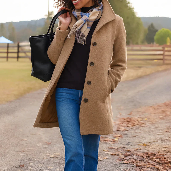Leila™ - CLASSIC COAT WITH TIMELESS ELEGANCE
