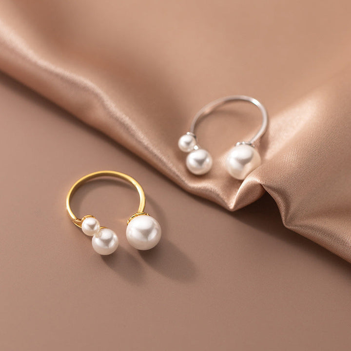 Celina™ - ADJUSTABLE TRIPLE FRESHWATER PEARL RING