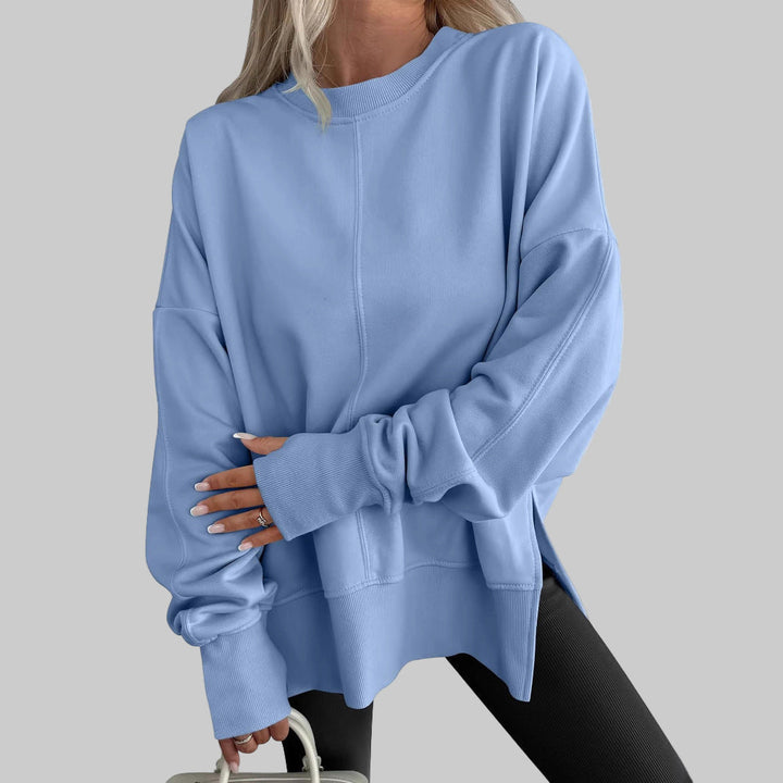 Nyah™ - STYLISH OVERSIZED LONG SLEEVE SWEATSHIRT