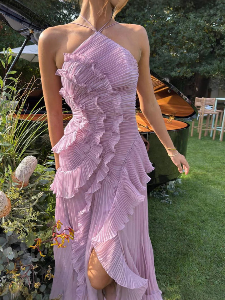 Junie™ - CHARMING RUFFLE DRESS WITH ELEGANT DETAILING