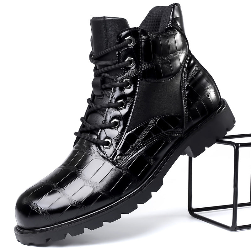 Thayer™ - CROC BOOTS WITH LUXURIOUS FINISH