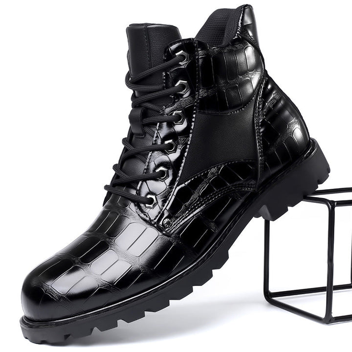 Thayer™ - CROC BOOTS WITH LUXURIOUS FINISH