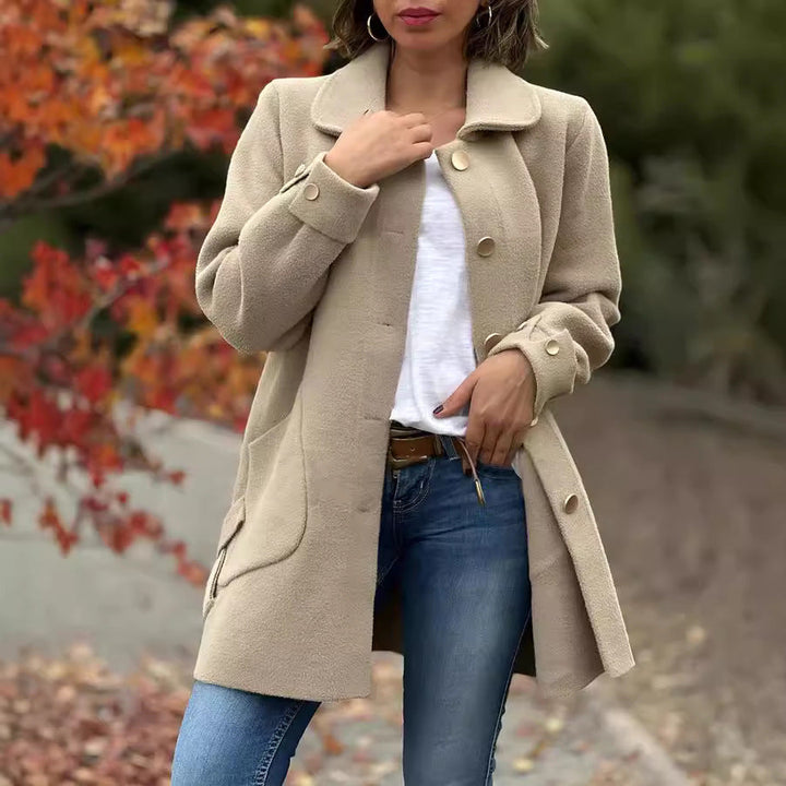 Emile ™ - Classic Oversized Coat With Elegant Design