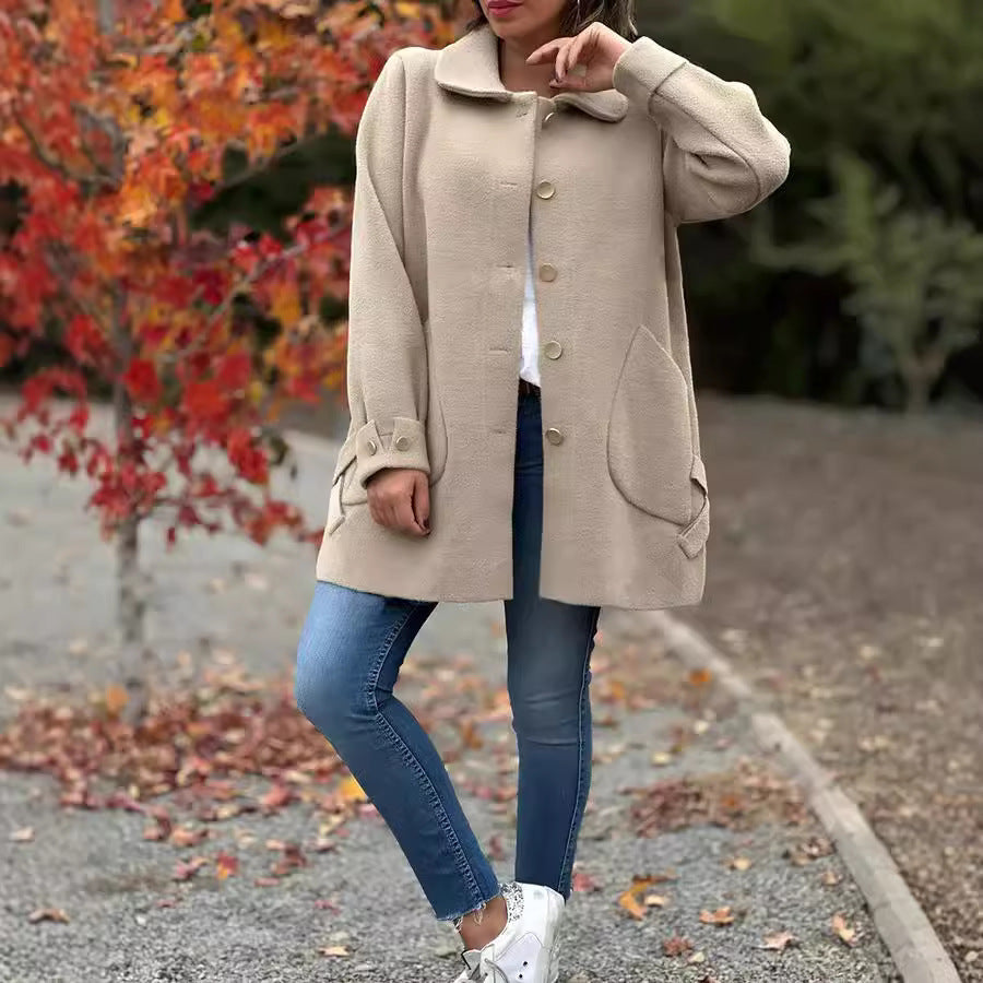 Emile ™ - Classic Oversized Coat With Elegant Design
