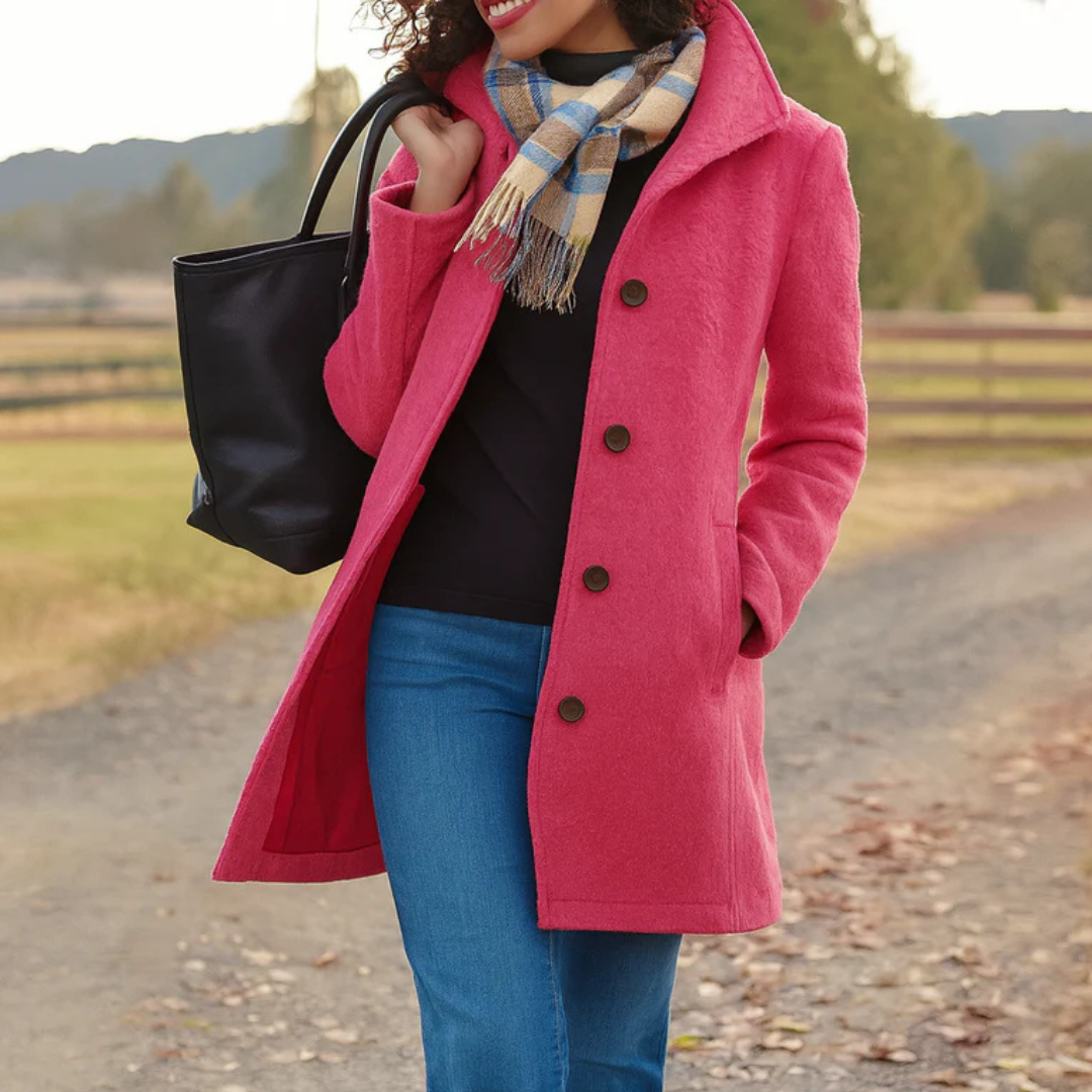 Leila™ - CLASSIC COAT WITH TIMELESS ELEGANCE
