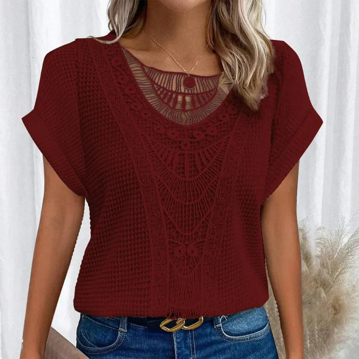 Karin™ - ELEGANT IBIZA-STYLE BLOUSE