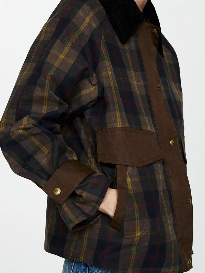Camila™ - PLAID STRAIGHT CUT JACKET WITH A MODERN SILHOUETTE