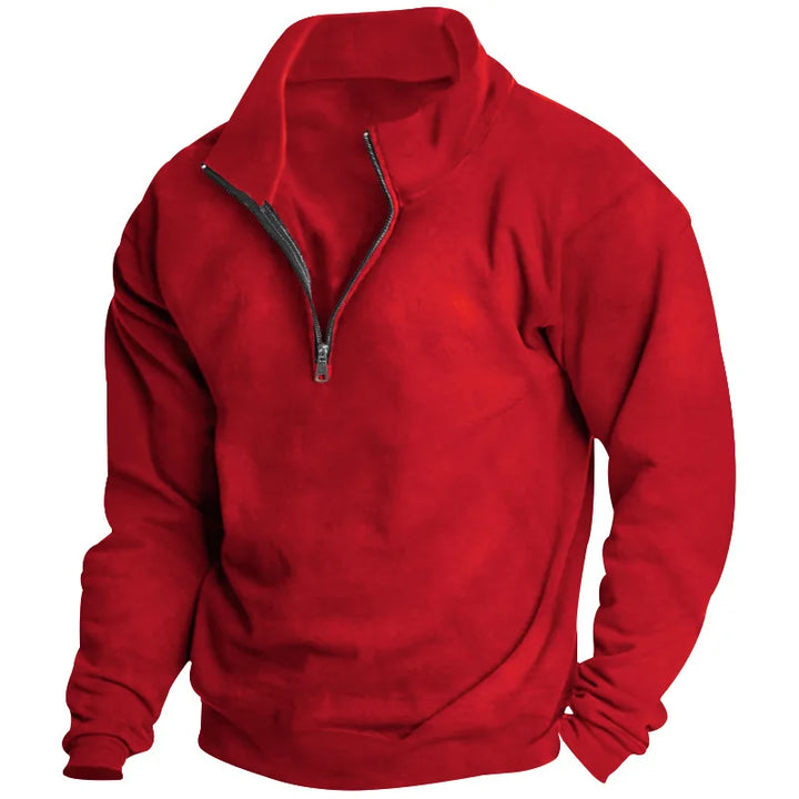 Bastien™ - SWEATSHIRT WITH LUXURIOUS COLLAR