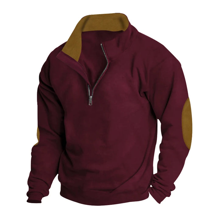 Noxen™ - LONG SLEEVE HOODIE WITH PREMIUM PATCHWORK