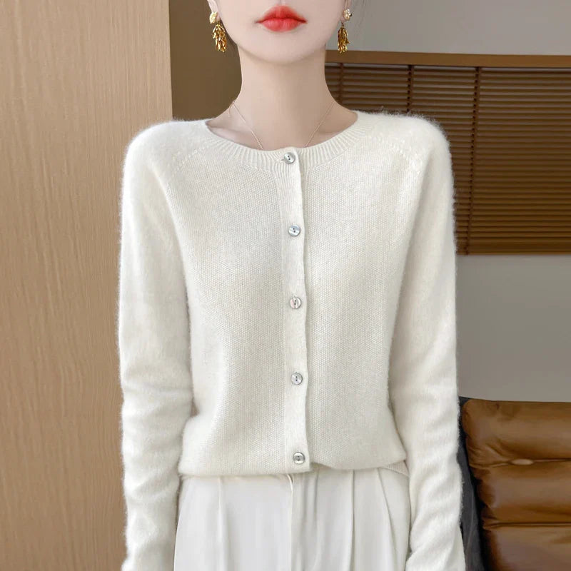 Aline - Cozy Cashmere Cardigan