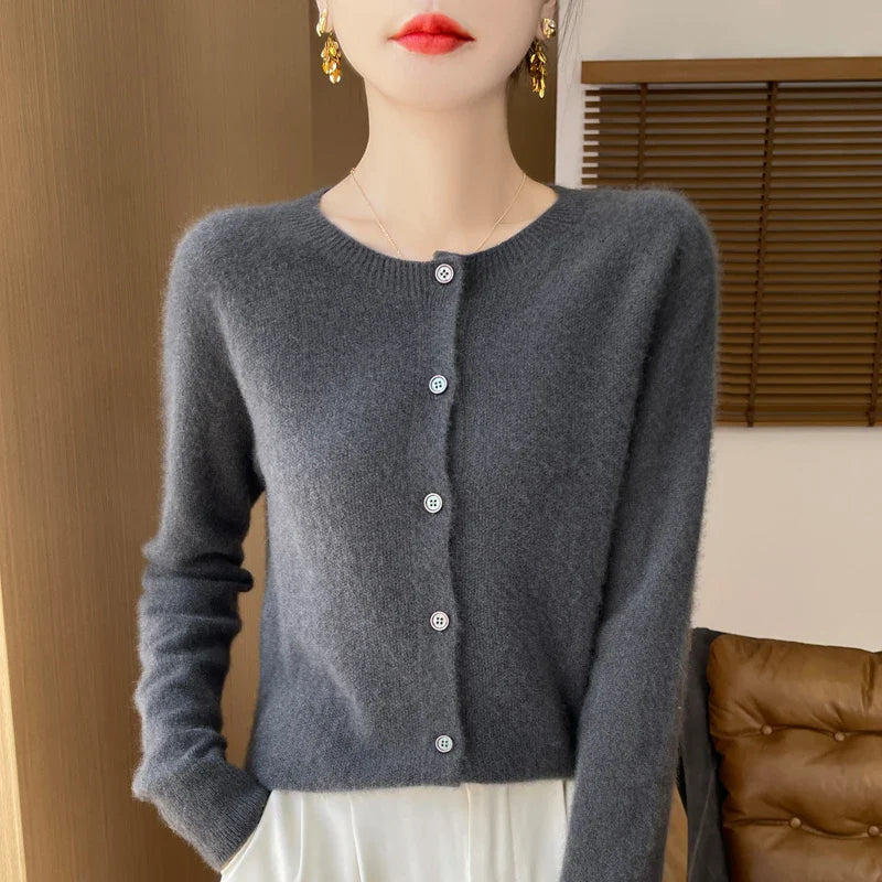 Aline - Cozy Cashmere Cardigan