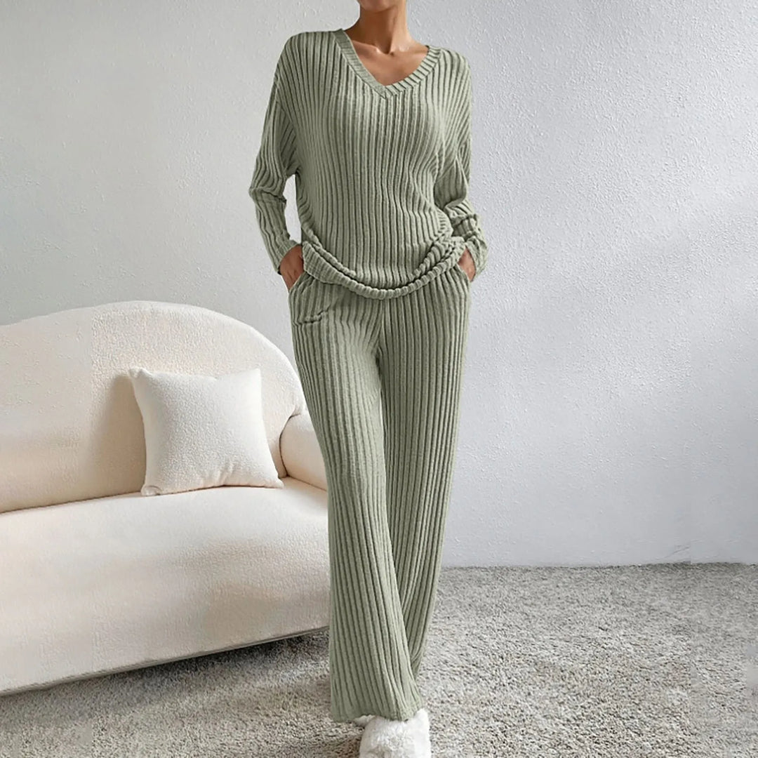 Vayla™ - COZY RIBBED LOUNGE SET WITH RELAXED FIT