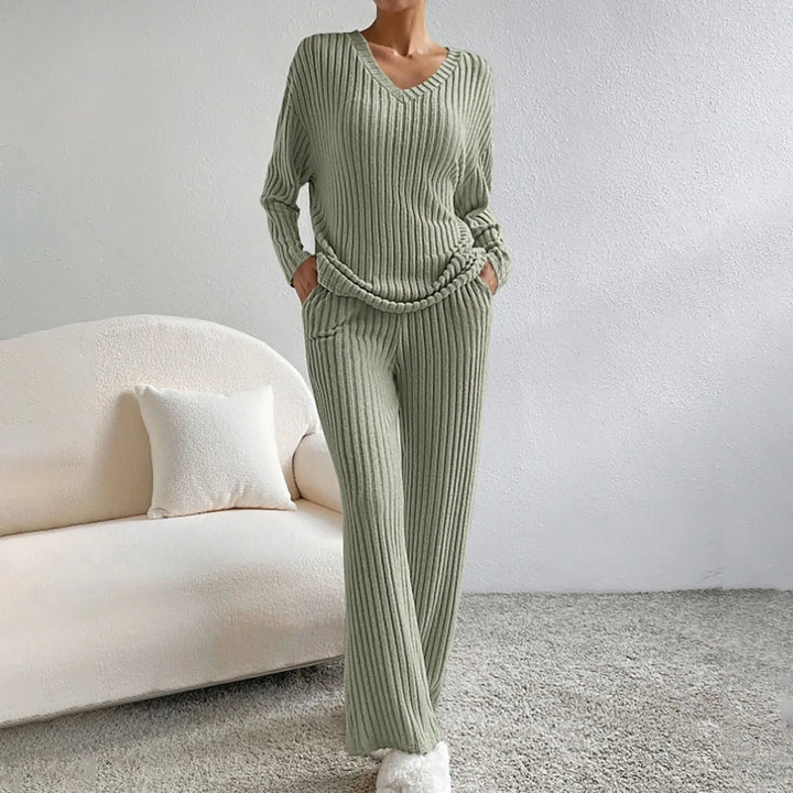 Vayla™ - COZY RIBBED LOUNGE SET WITH RELAXED FIT