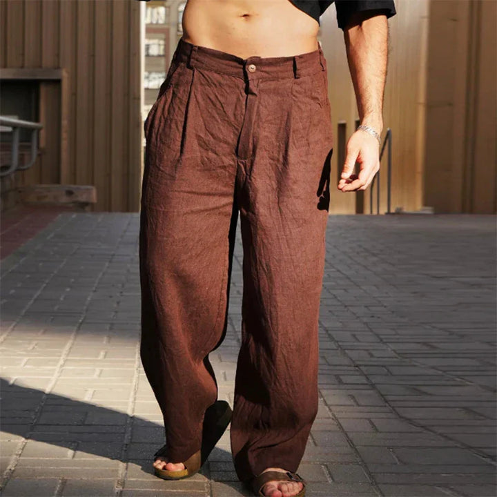 Laluna™ - WIDE LEG TROUSERS WITH A RELAXED FIT