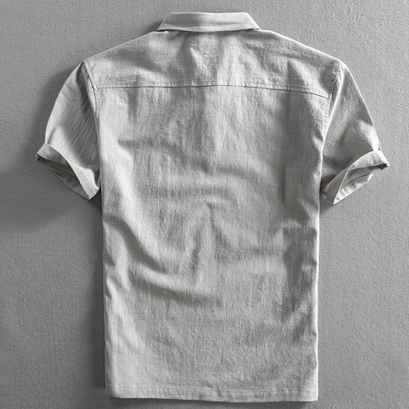 MASSIMO™ – LIGHTWEIGHT LINEN POLO