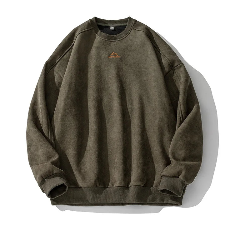 HORIZON™ - SLEEK SUEDE PULLOVER