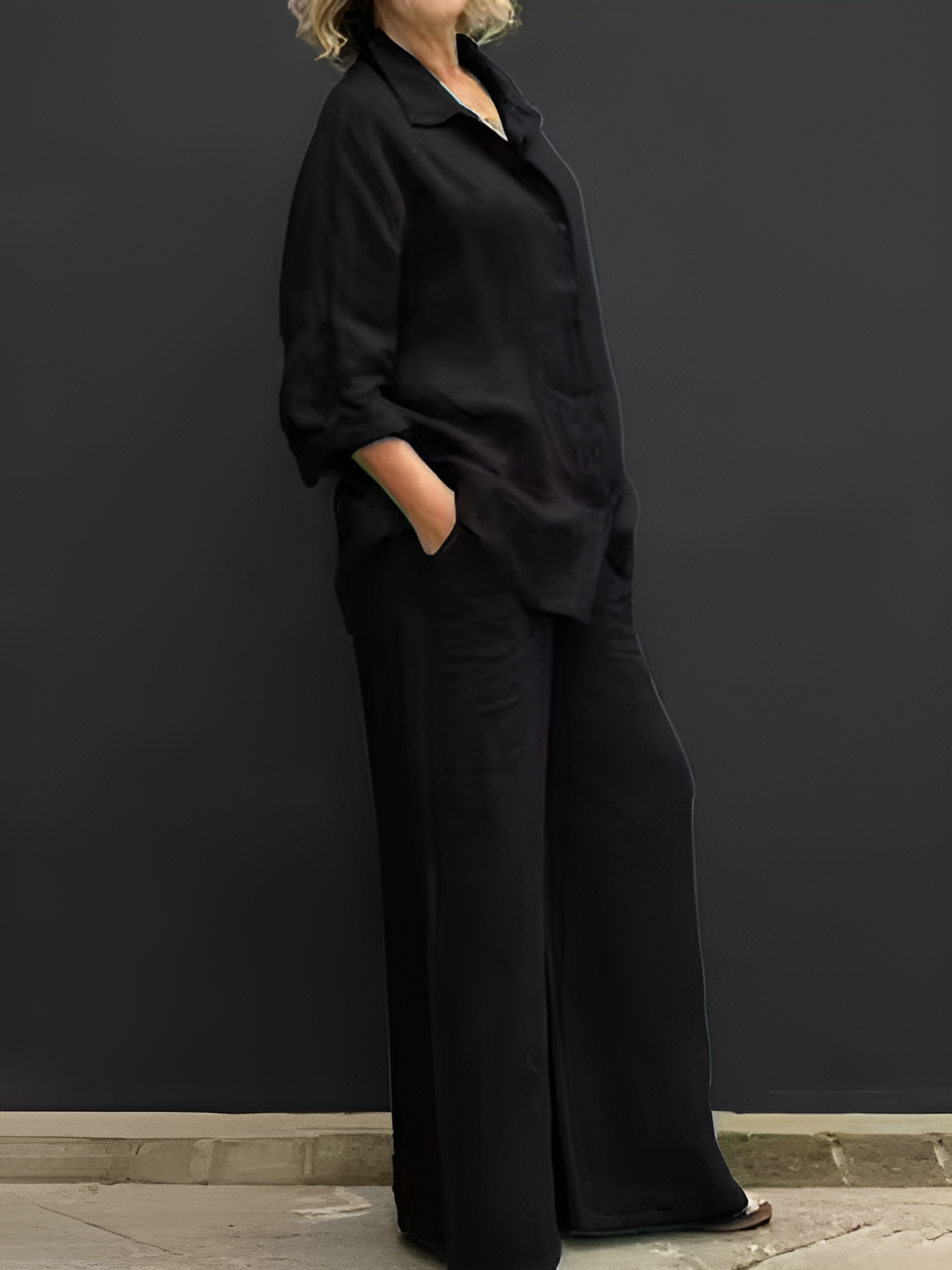 Carmen™ - ELEGANT SHIRT SUIT WITH SOPHISTICATED STYLE