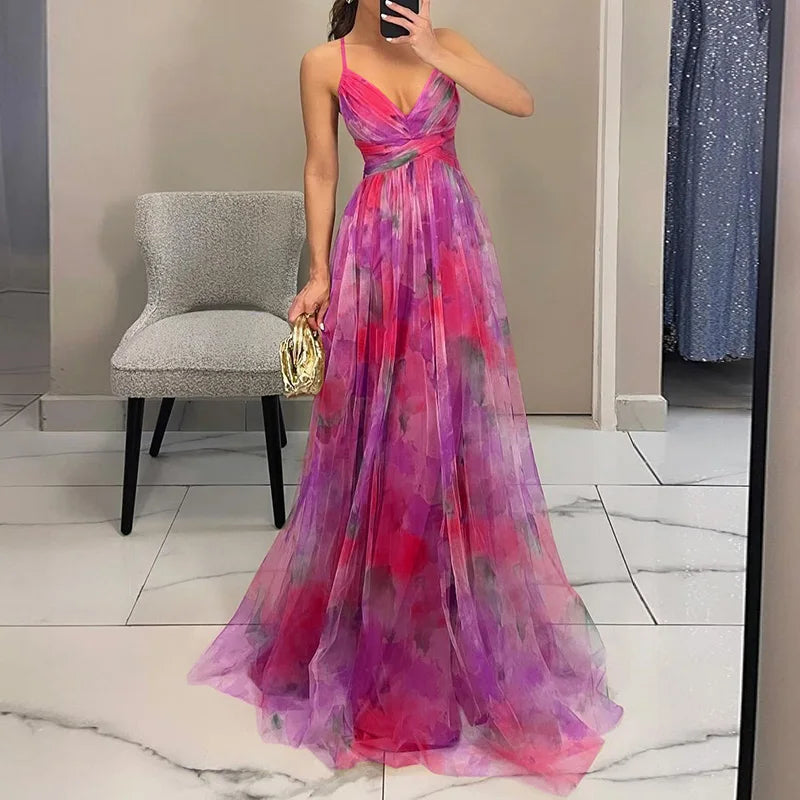 Giselle™ - ENCHANTING FLORAL MAXI DRESS