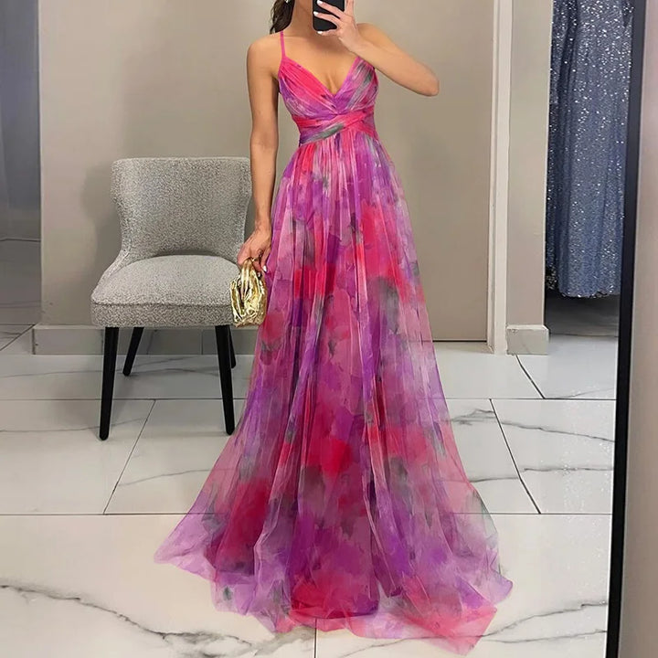 Giselle™ - ENCHANTING FLORAL MAXI DRESS