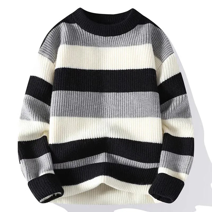 Darvox™ – COZY STRIPED MEN'S KNIT SWEATER