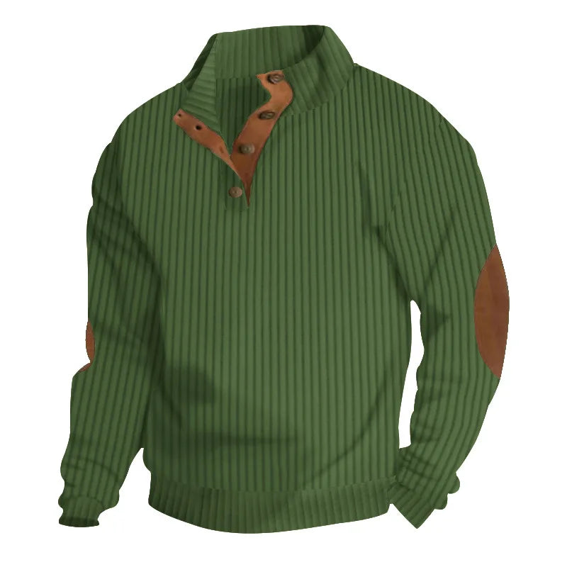 Silven™ - LONG-SLEEVED SWEATER WITH TEXTURED STRIPES