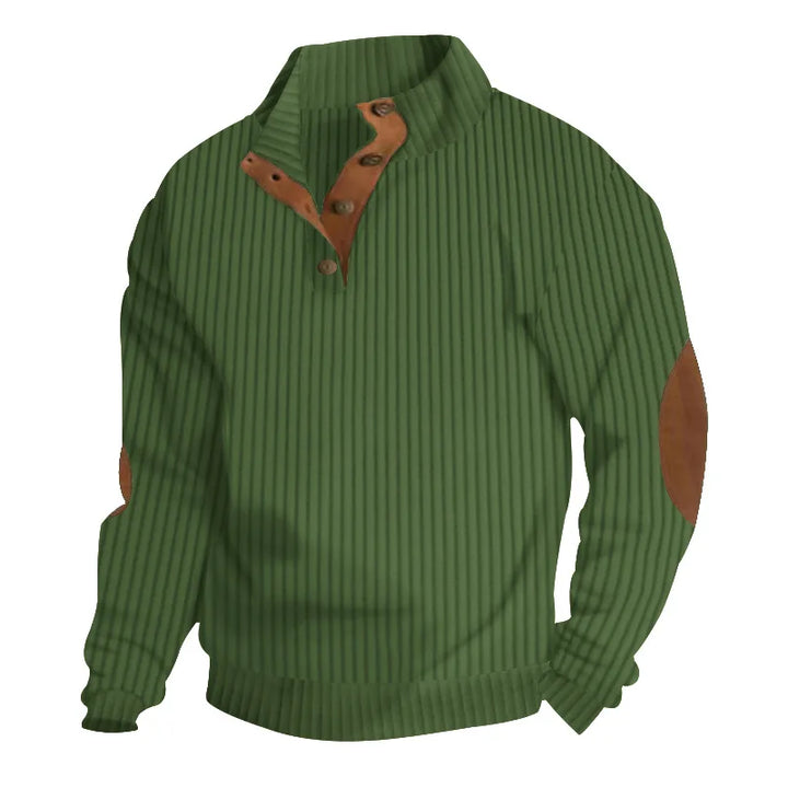 Silven™ - LONG-SLEEVED SWEATER WITH TEXTURED STRIPES