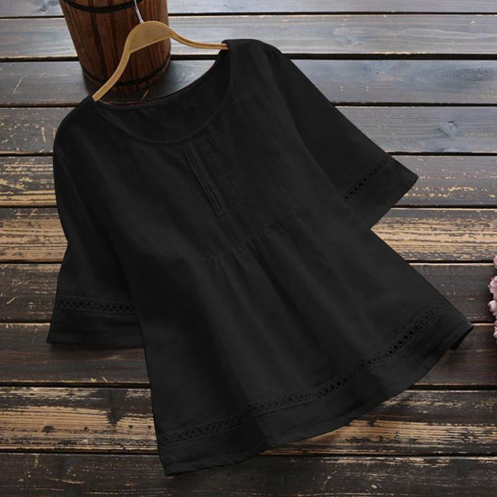 Solenne™ - ELEGANT COTTON SUMMER SHIRT