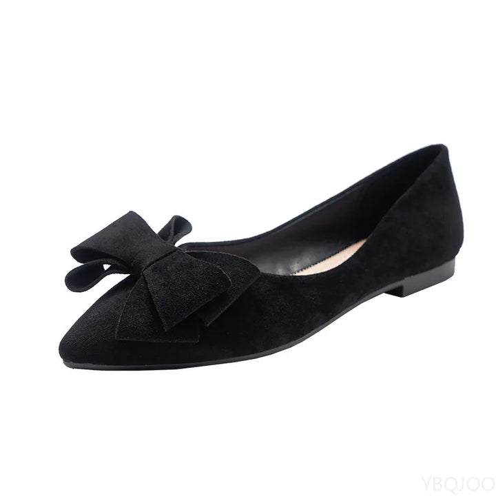 Coralie™ - ELEGANT FLATS WITH BUTTERFLY KNOT DETAIL