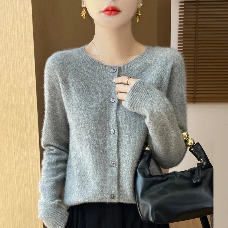 Aline - Cozy Cashmere Cardigan