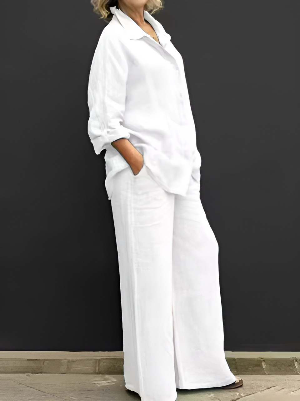 Carmen™ - ELEGANT SHIRT SUIT WITH SOPHISTICATED STYLE