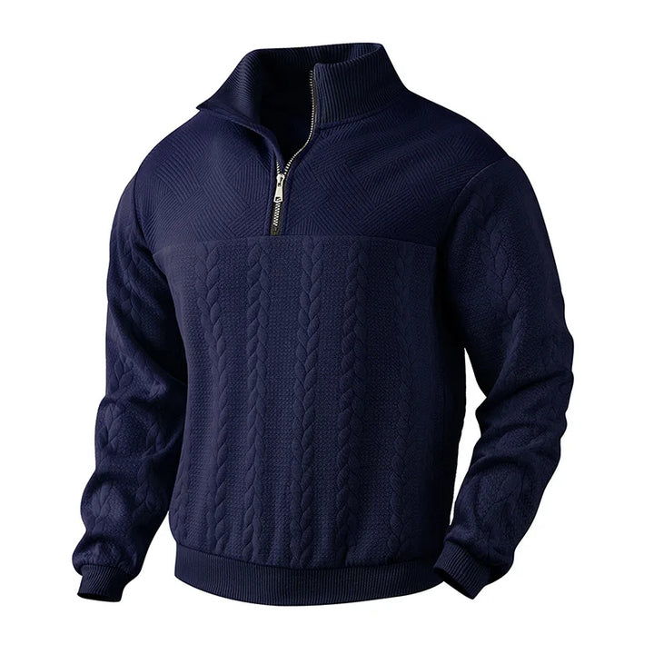 Jorren™ - CASUAL SWEATER WITH COZY COLLAR
