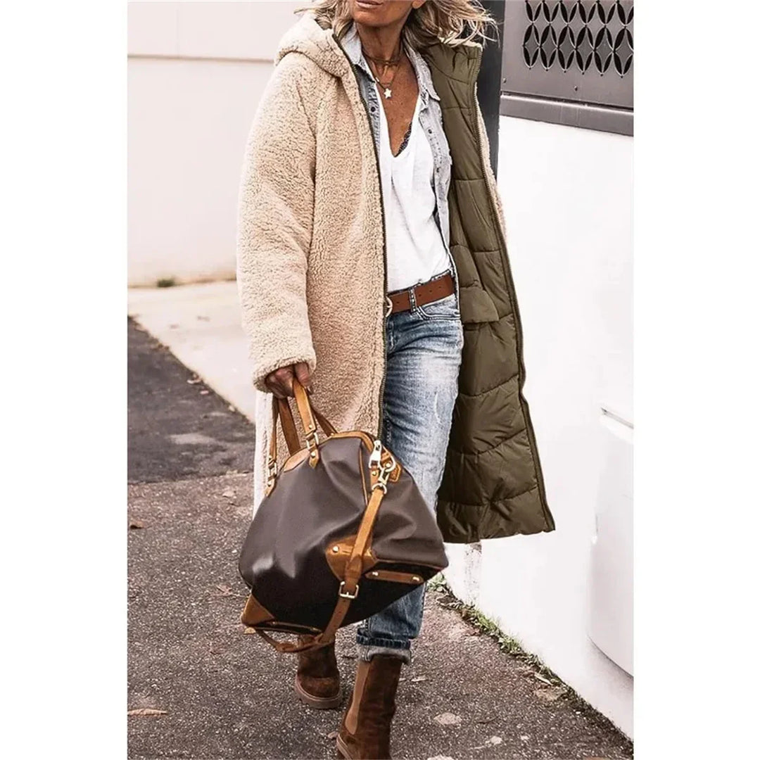 Adele™ - WARM QUILTED JACKET WITH HOOD