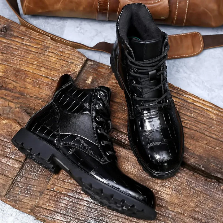 Thayer™ - CROC BOOTS WITH LUXURIOUS FINISH