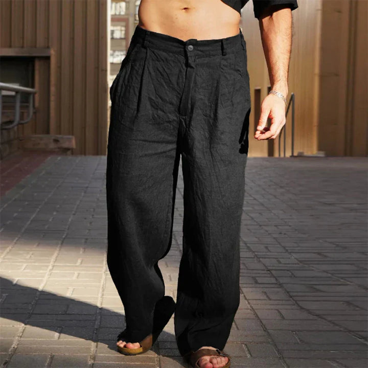Laluna™ - WIDE LEG TROUSERS WITH A RELAXED FIT