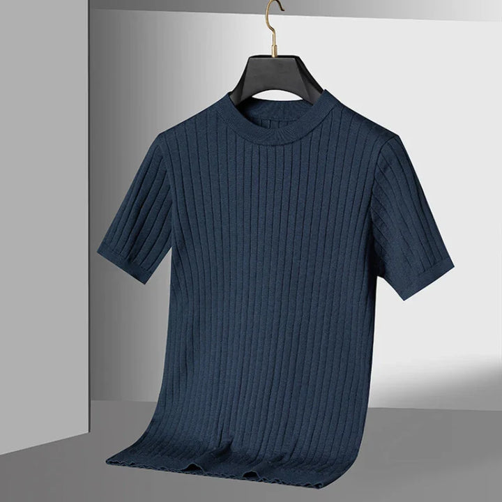 Striato™ - STRIPED COTTON BLEND SHIRT WITH A MODERN CUT
