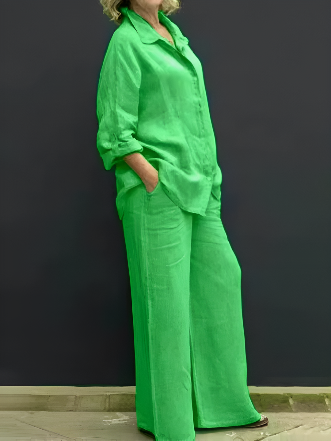 Carmen™ - ELEGANT SHIRT SUIT WITH SOPHISTICATED STYLE