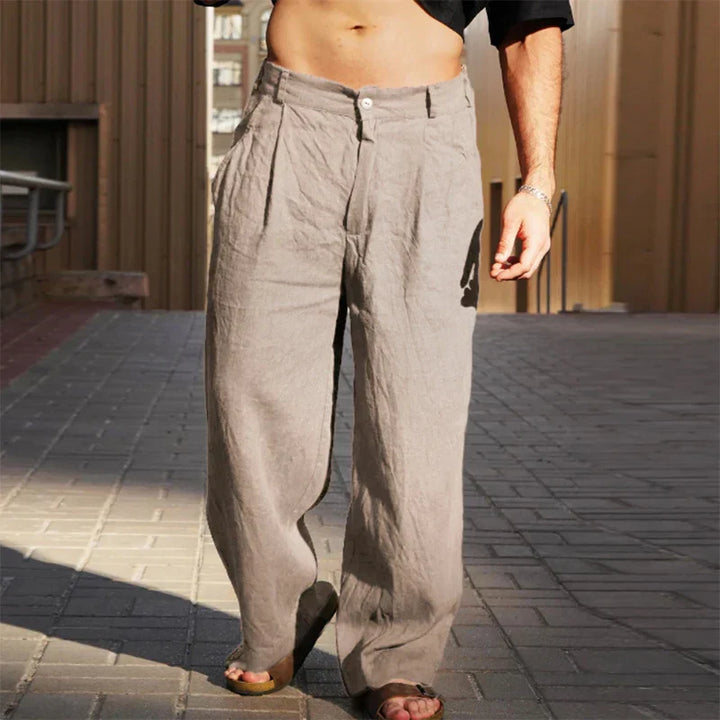 Laluna™ - WIDE LEG TROUSERS WITH A RELAXED FIT