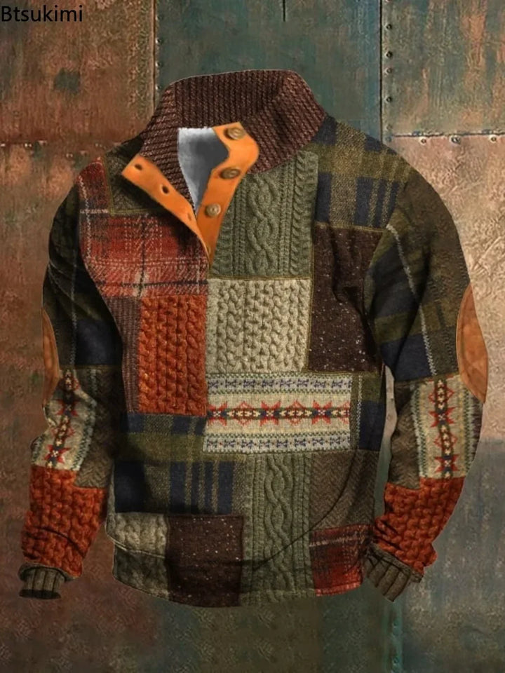 Rémy™ - 3D PRINTED SWEATER WITH VINTAGE ELEGANCE