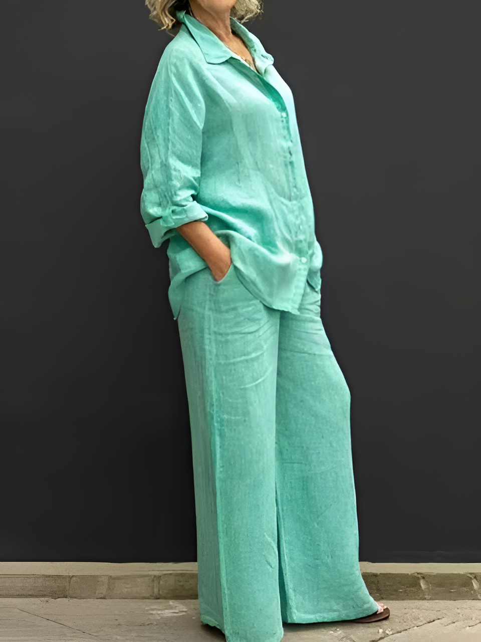 Carmen™ - ELEGANT SHIRT SUIT WITH SOPHISTICATED STYLE