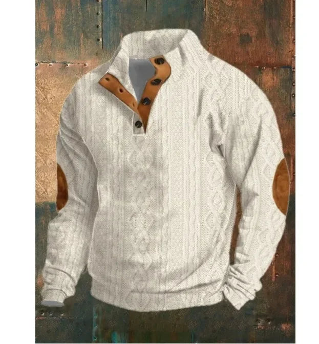 Rémy™ - 3D PRINTED SWEATER WITH VINTAGE ELEGANCE