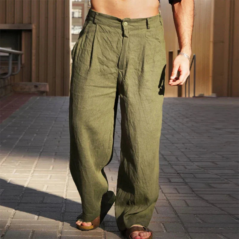 Laluna™ - WIDE LEG TROUSERS WITH A RELAXED FIT