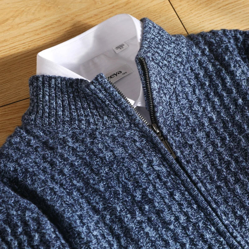 Hollis™ - ELEGANT MERINO WOOL SWEATER WITH SOPHISTICATED STYLE