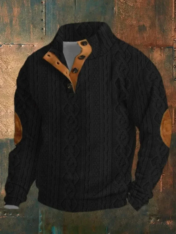Rémy™ - 3D PRINTED SWEATER WITH VINTAGE ELEGANCE