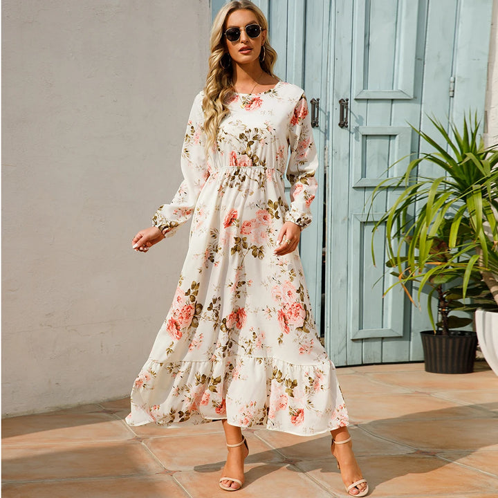 MIRELLA™ - LONG-SLEEVE BOHO MAXI DRESS